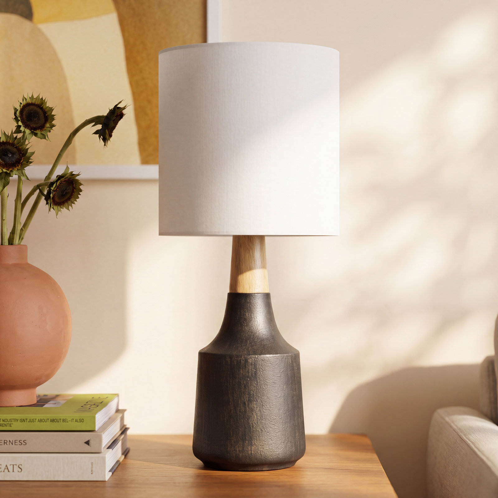 Table Lamp, Black