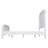 Seery Panel Bed in White-1758538007
