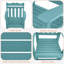 Chaise Adirondack à bascule en plastique Julieanne-1484971743