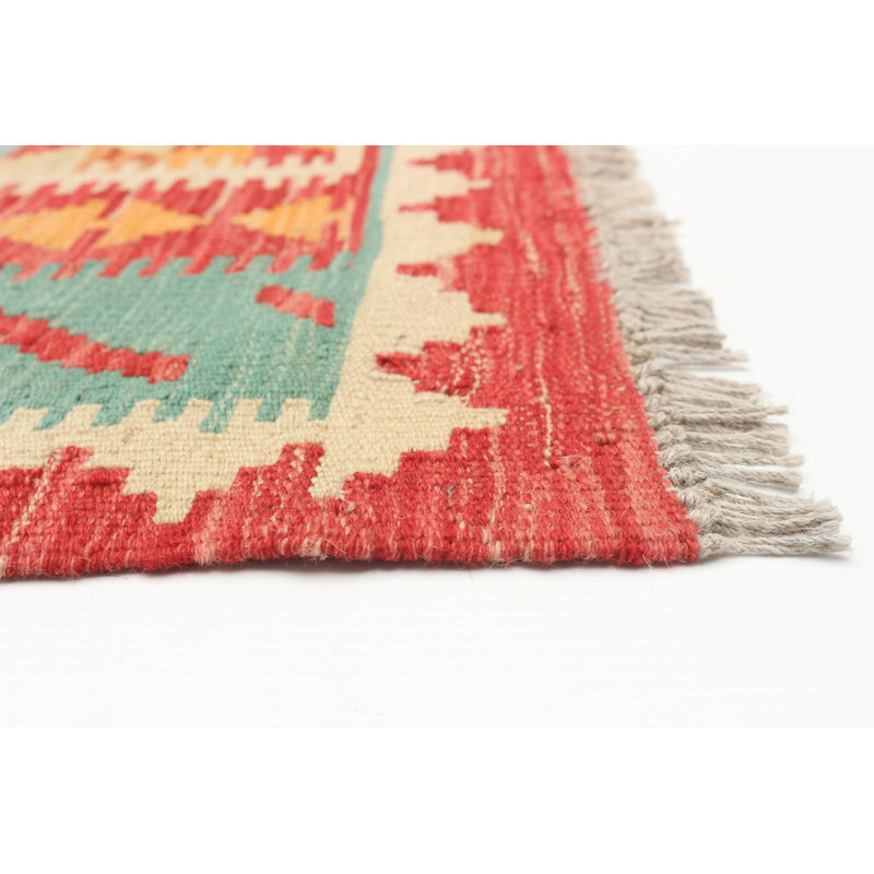 Tapis rectangulaire en laine 3 pi 5 po x 4 pi 9 po Khaila