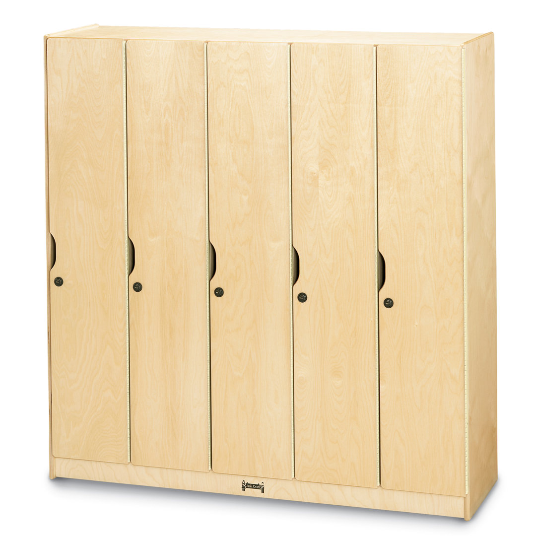 Jonti-Craft® 5 Section Lockers with Doors Jonti-Craft