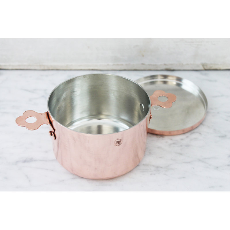 Round Copper Casserole