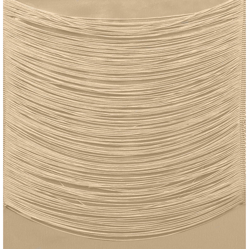 Artis Curtain, Taupe, 28" W x 63" L