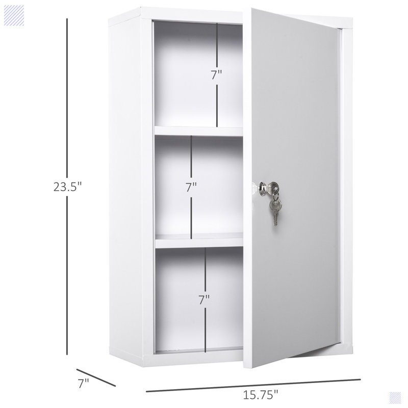 Miroir pour armoire à pharmacie Wendi