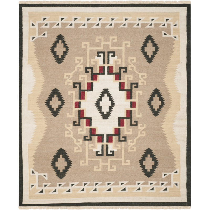 Ralph Lauren High Mountain Wool Geometric Rug, Rectangle 10' x 14'