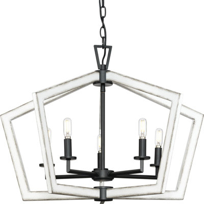 Lustre de vestibule cinq lumières 19,25 po
