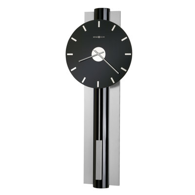 Hudson Glass Pendulum Wall Clock