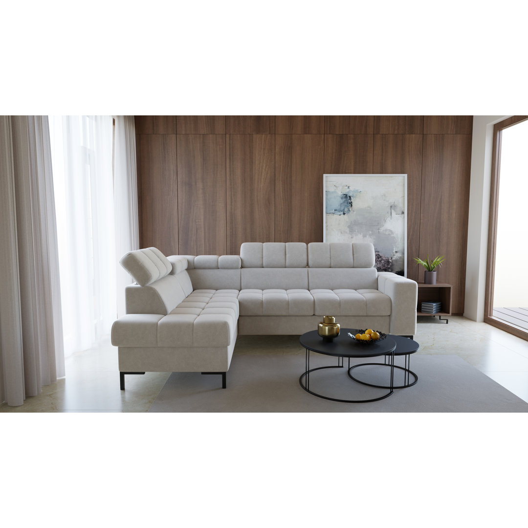 Ecksofa Arniya mit Bettfunktion