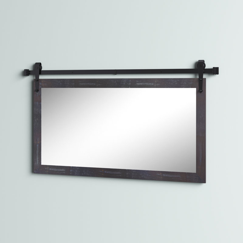 Ensley Flat Mirror, Harvest Brown, 31.5" x 70.5"
