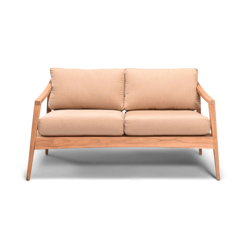 Tango Outdoor 2 - Seat Loveseat, Canvas Heather Beige Sunbrella® Canvas