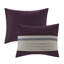 Édredon mauve - simili suède avec tissu doux au toucher et design tendance