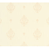 Neapolis 3 Fleur-De-Lis Medallion Design 33' L x 21" W Wallpaper Roll