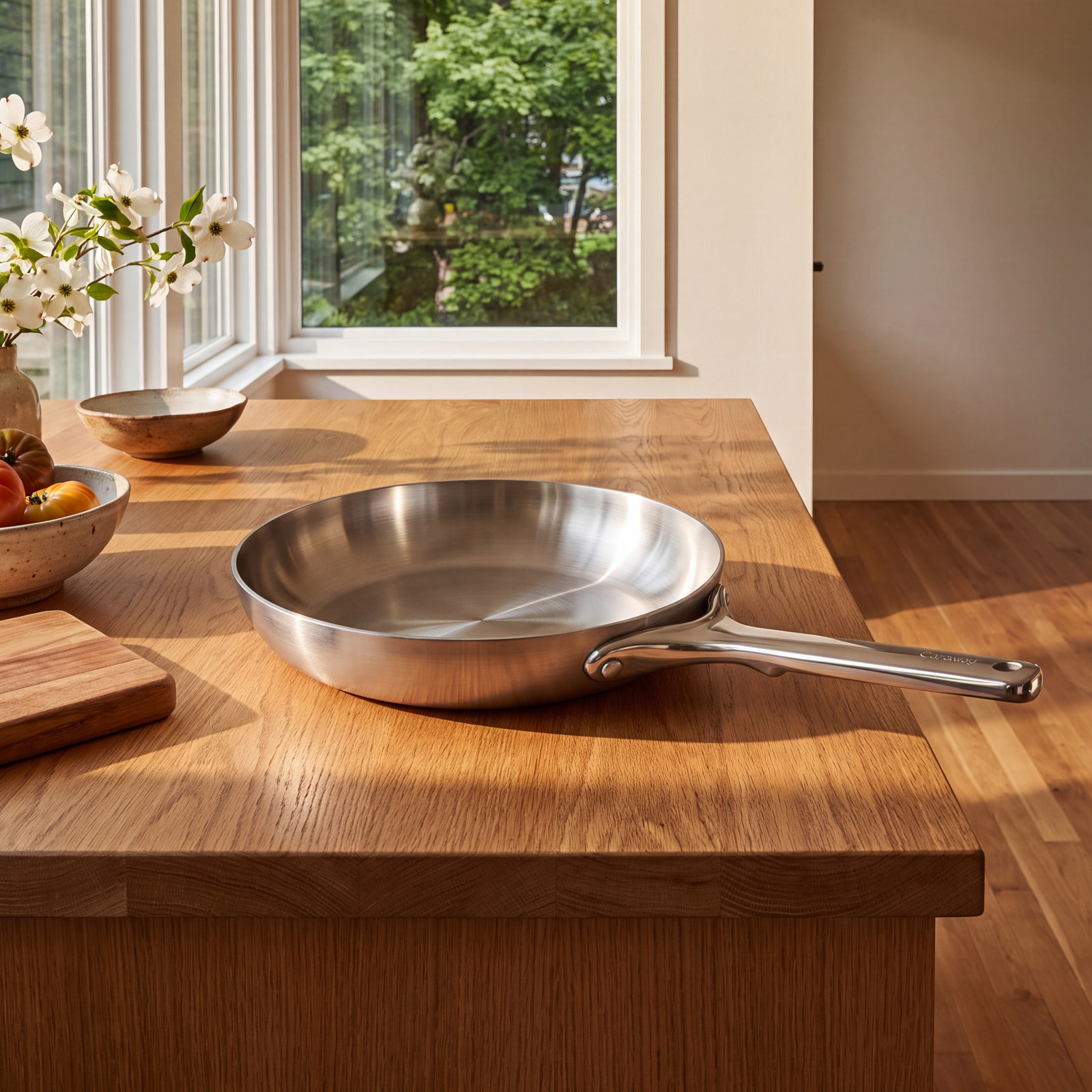Caraway Stainless Steel Fry Pan, 8"