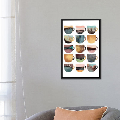 " Earthy Coffee Cups " by Elisabeth Fredriksson