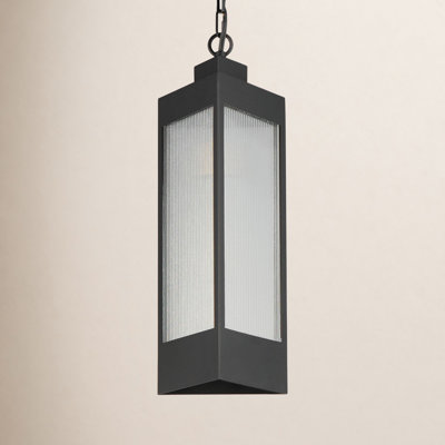Myra Frosted Outdoor Aluminium Pendant
