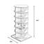 Armoire à chaussures 360 rotative 360 couches 6 couches-133259234-133259232