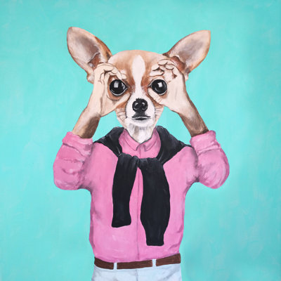 Chihuahua is look par Coco de Paris - impression