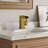 Waterfall Single Hole Bathroom Faucet, Single Handle Sink Faucet with Drain Assembly-117195950