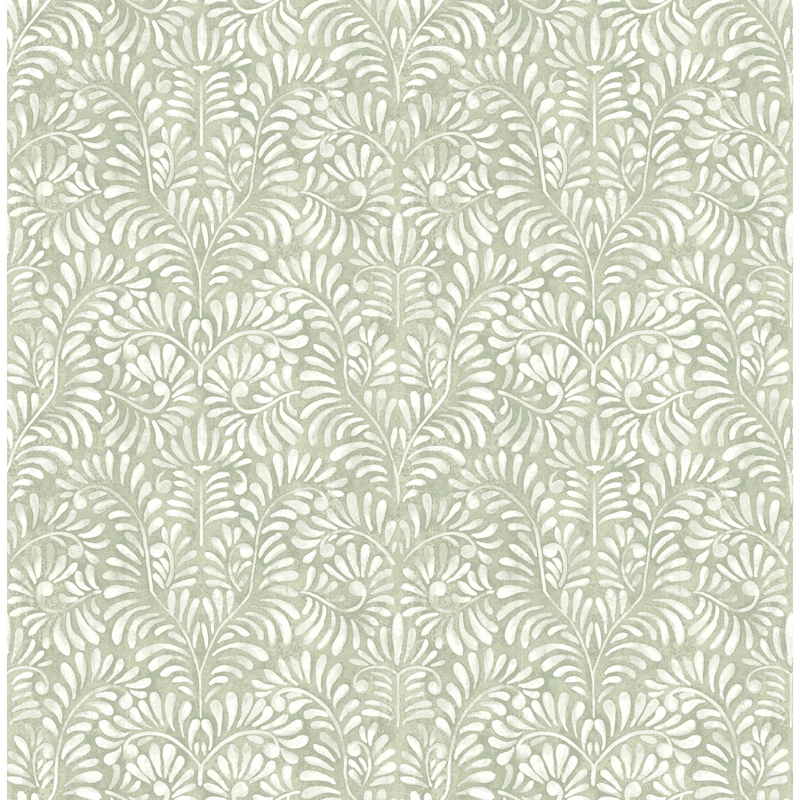 Cedric Floral Wallpaper, Green