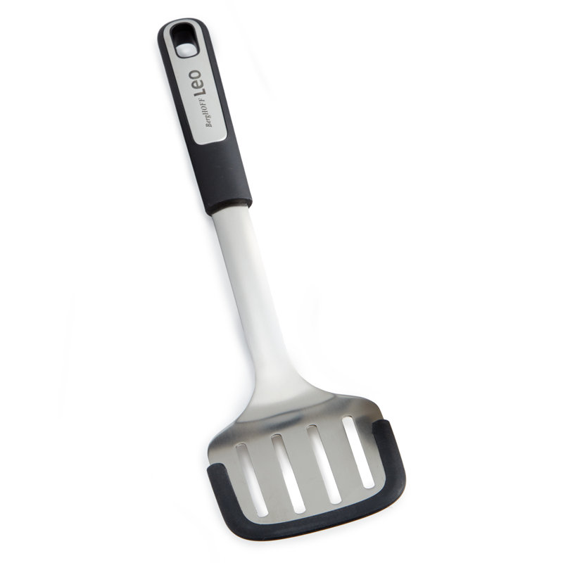 BergHOFF Leo Graphite Stainless Steel Slotted Turner 13.75"