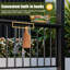 12 pi. L 6 pi. D Pavillon de jardin pour barbecue avec toit rigide incliné pour barbecue