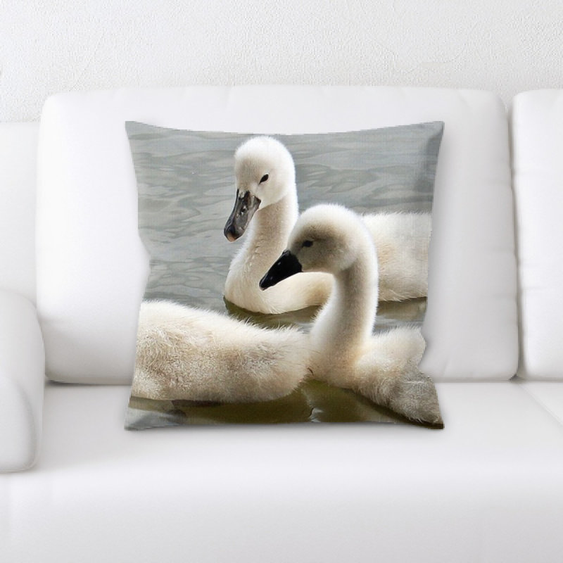 Coussin swans