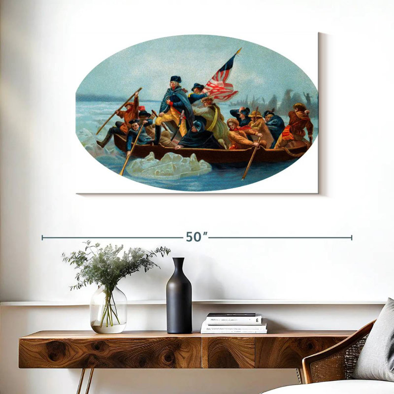 Lelar Washington Delaware, 26" H x 39" W
