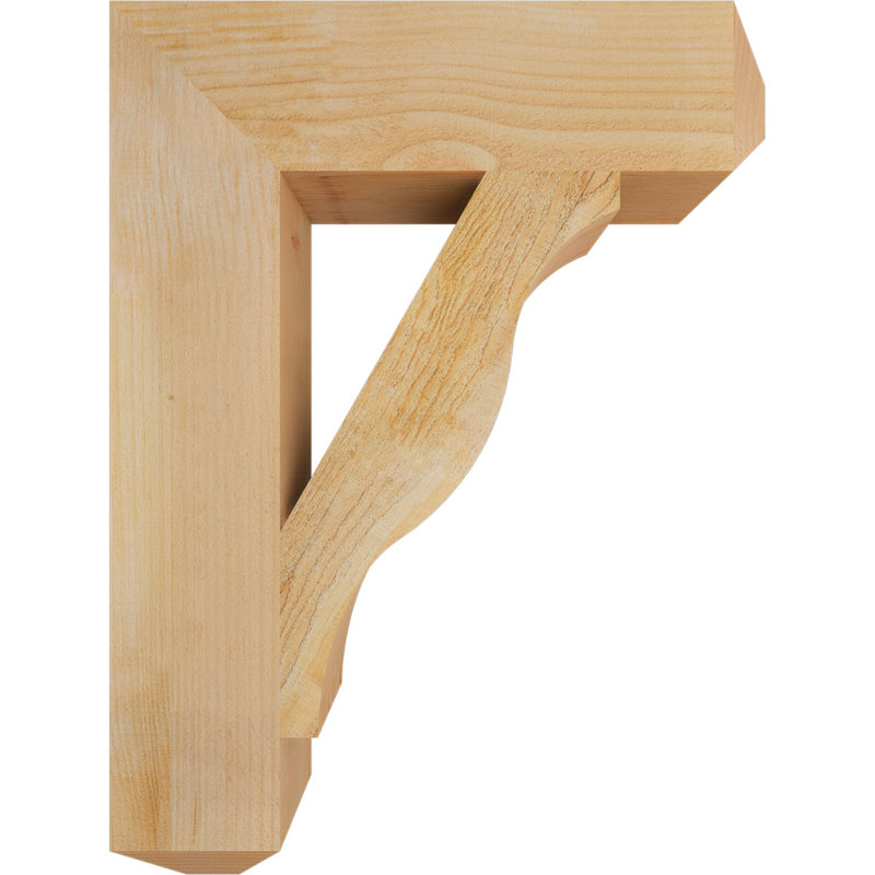 Support pour artisan Funston, H 32 po x l 6 po x P 24 po, Sapin de Douglas, Sciage brut