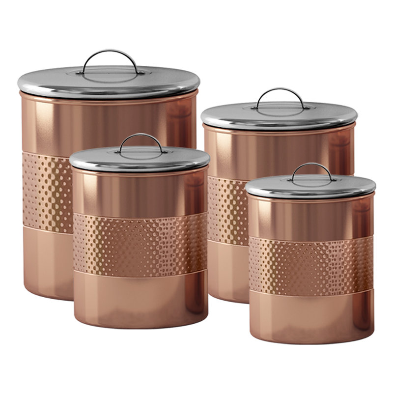Metal Canister - Set of 4