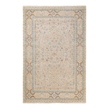 Classic One-of-a-Kind 6' 1" X 9' 2" Hand Knotted Area Rug