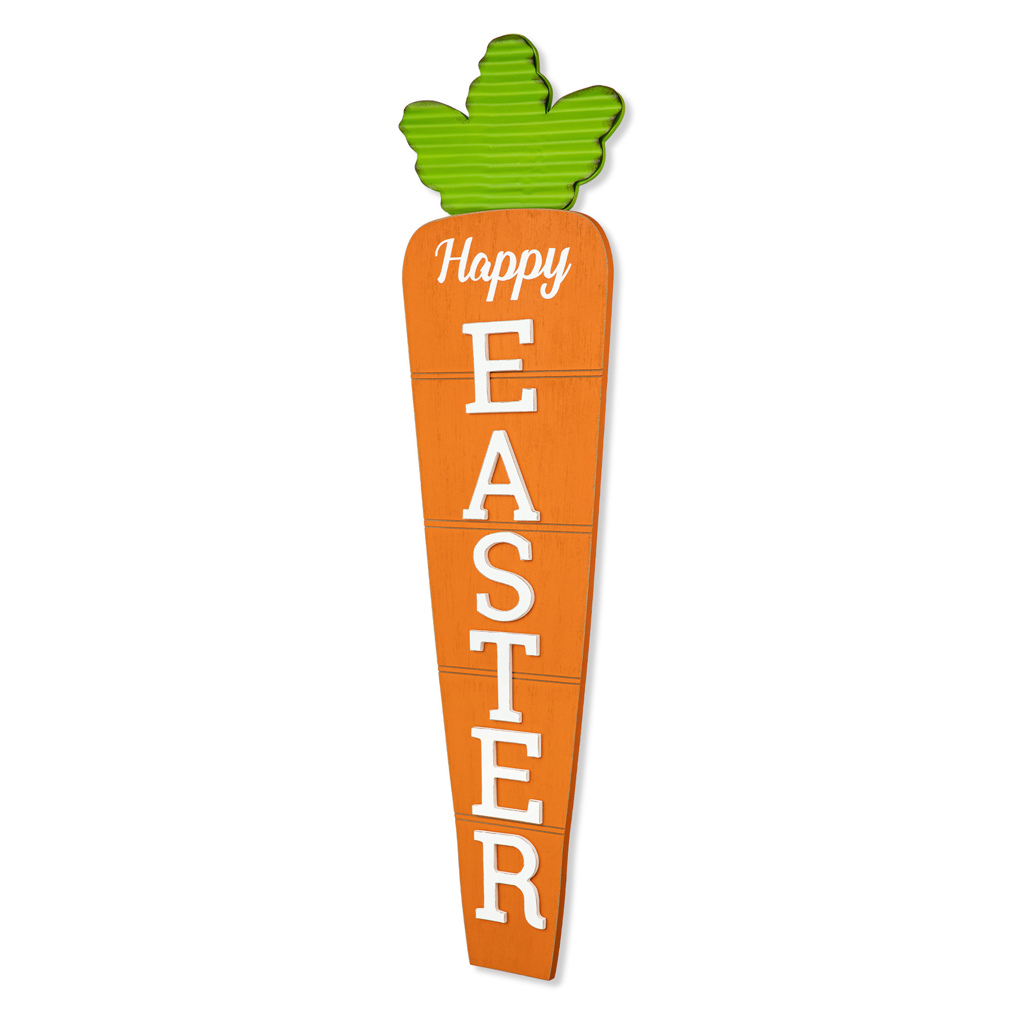 The Holiday Aisle® 41.5"H Easter Carrot Porch Decor | Wayfair