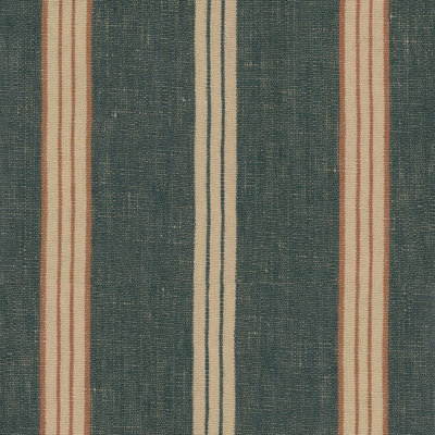 OREGON STRIPES Washed Blue Linen