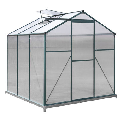 Greenhouse with Base and Window