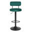 2 tabourets de bar pivotants, tabourets de bar rembourrés à hauteur de comptoir, tabouret de bar réglable pour la cuisine