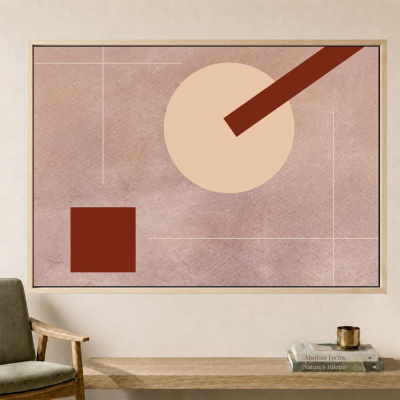 Lune moderne par SD graphiques Studio - impression sur toile