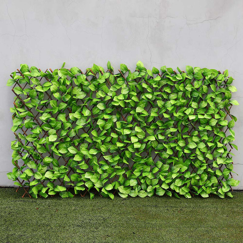 Hodgskin Artificial Foliage Hedge, 90cm H x 180cm W x 5cm D