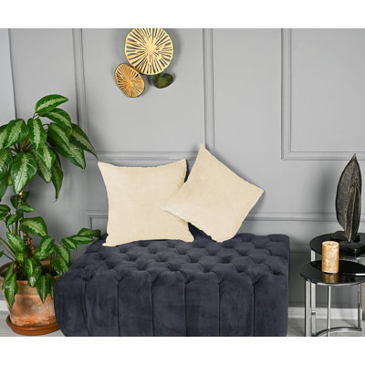 Matte Velvet Cushion Cover - 1 Pc