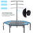 Steel Mini Trampoline Blue