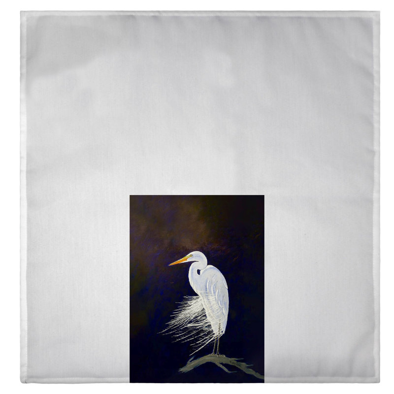 Serviette d'invité Egret Feathers