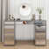 Patternson Mirrored Vanity Table 13-Drawer