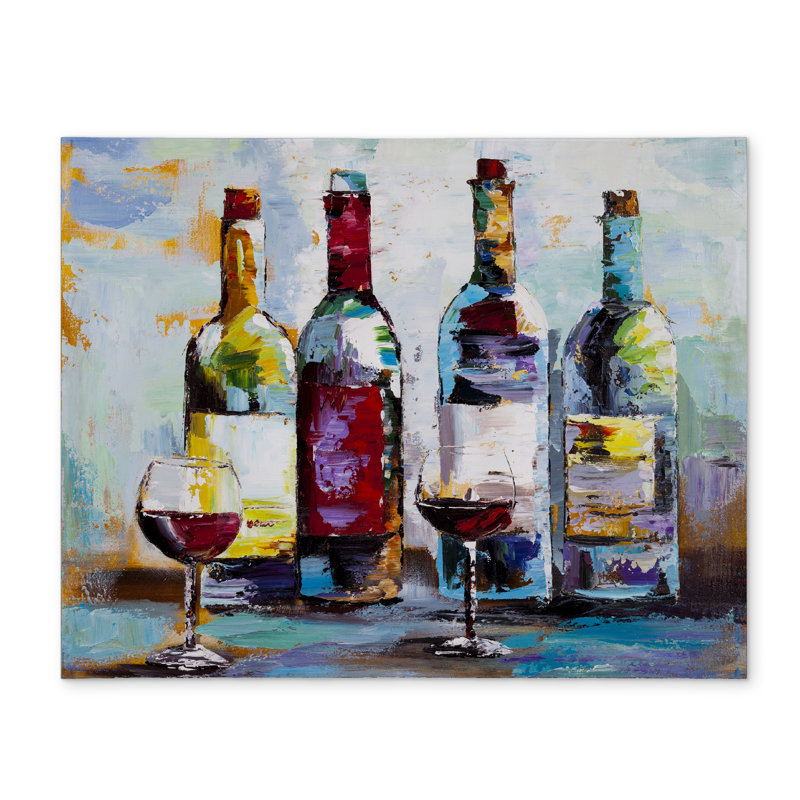 Wine Tasting Polyester Placemat | Contemporary Home Decor