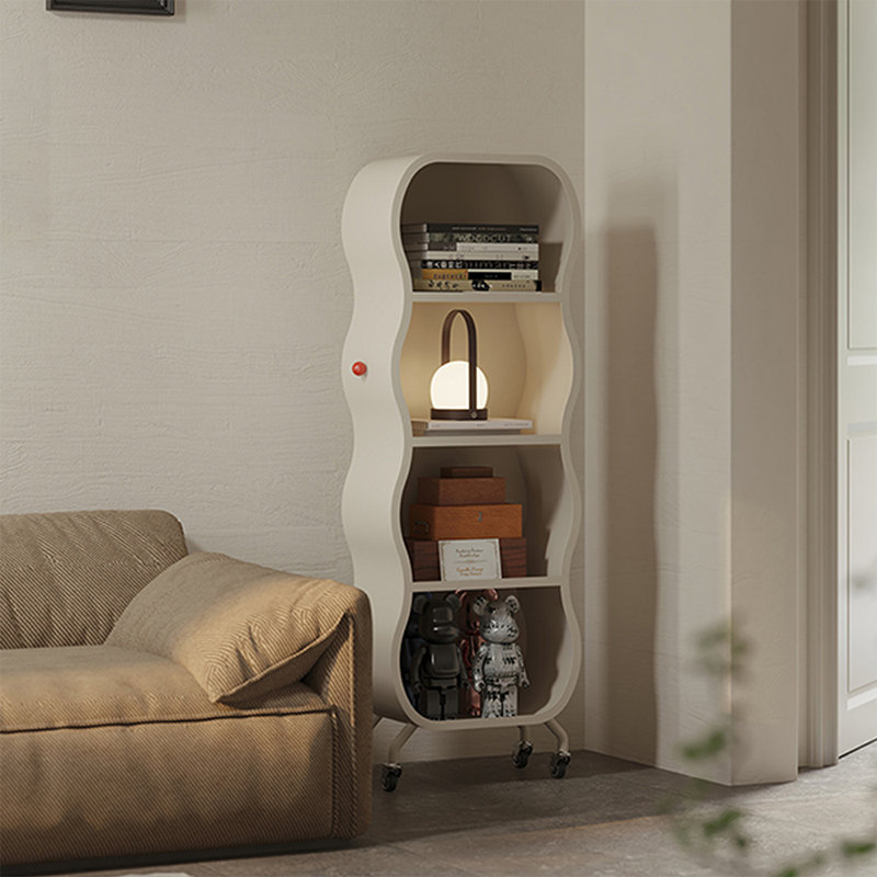 Bibliothèque rotative Beige, Beige