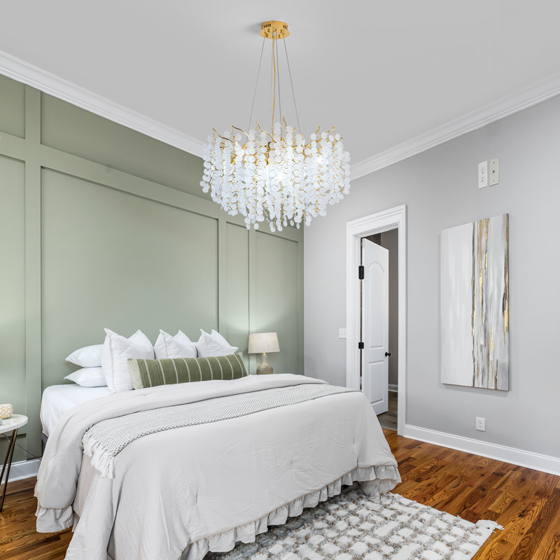Kahmyra 10 - Light Dimmable Tiered Chandelier