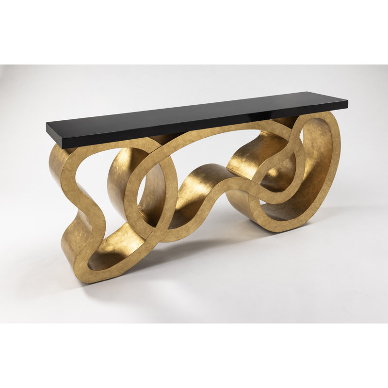 68'' Marble Top Console Table