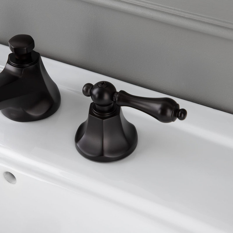 Widespread 2-handle Bathroom Faucet, Oil Rubbed Bronze