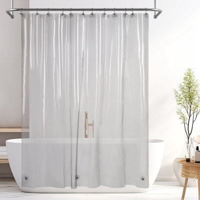 Waterproof Lightweight PEVA Single Shower Curtain Liner