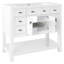 Meuble-lavabo 36 po avec lavabo supérieur, armoire de rangement moderne avec 2 portes à fermeture douce et 6 tiroirs, meuble-lavabo simple-102299608