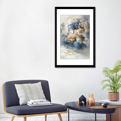 « renoncule », reproduction sur toile