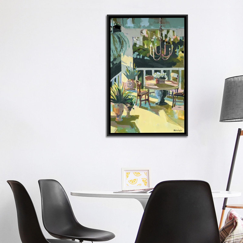 Louisiana 1 Piece Wall Art on Canvas, 101.6 cm H x 66.04 cm W x 4.445 cm D, Black