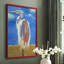 Blue Heron, reproduction encadrée - bois massif-353856651-353856647